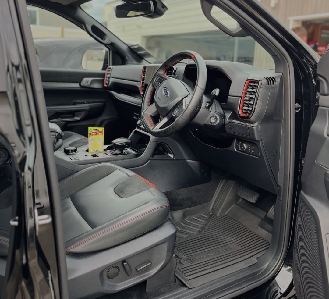 Ford Ranger Raptor interior detail - clean cockpit