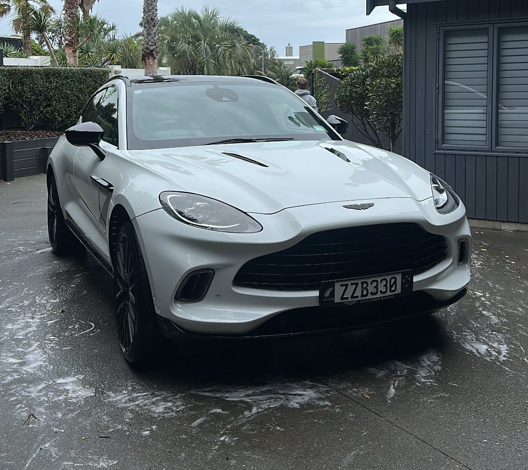 Aston Martin DBX detailed - Auckland mobile detailing